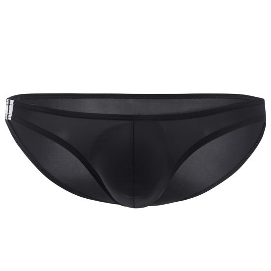 Seksowne męskie oddychające U Wypukłe etui z wybrzuszeniem T-Back Thong Figi Bielizna o niskim wzroście