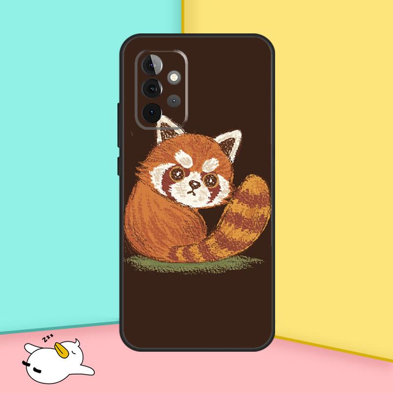 Red Panda Phone Case For Samsung Galaxy A14 A24 A34 A54 A13 A33 A53 A73 A12 A22 A32 A52 A51 A71 A52S