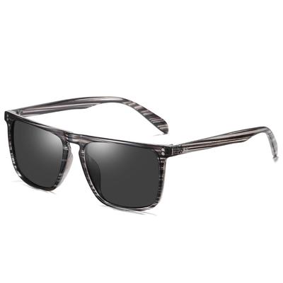 Flat Top Square Glasses Stylish Sports Eyewear for Car Running Driving Travel and Fishing Sunglasses 0 -0.5 -0.75 -1.0 To -6.0