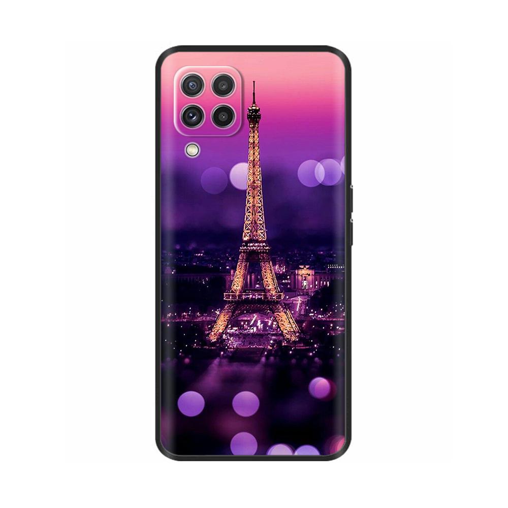 Per Samsung Galaxy A12 Custodia Verniciata Morbido Silicone Liquido Protezione Fotocamera Copri Telefono Per Samsung M12 F12 A 12 Galaxy M12 Fundas