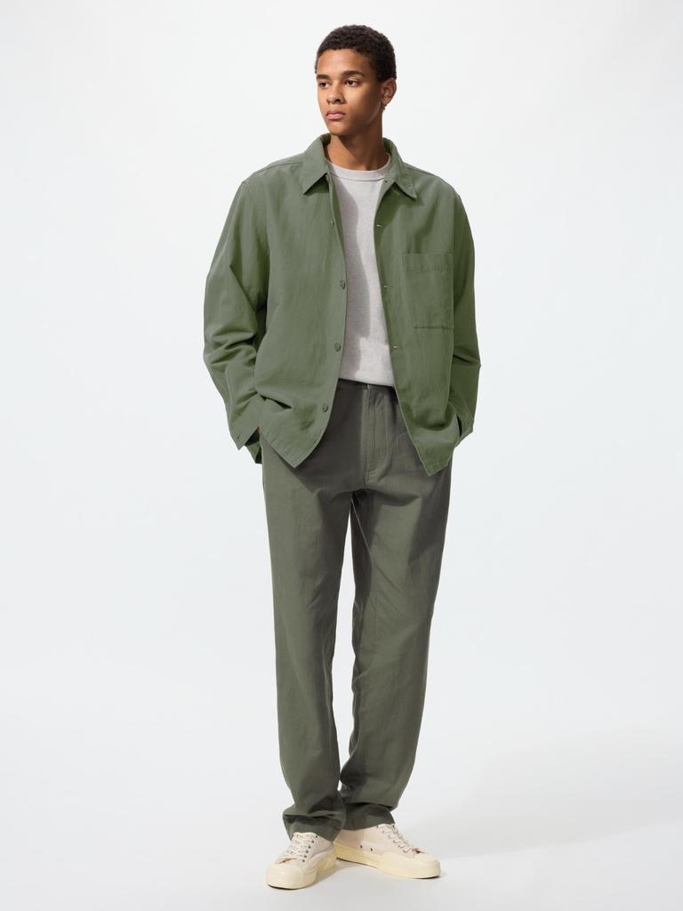 Uniqlo Japan Linen Blend Easy Pants Long