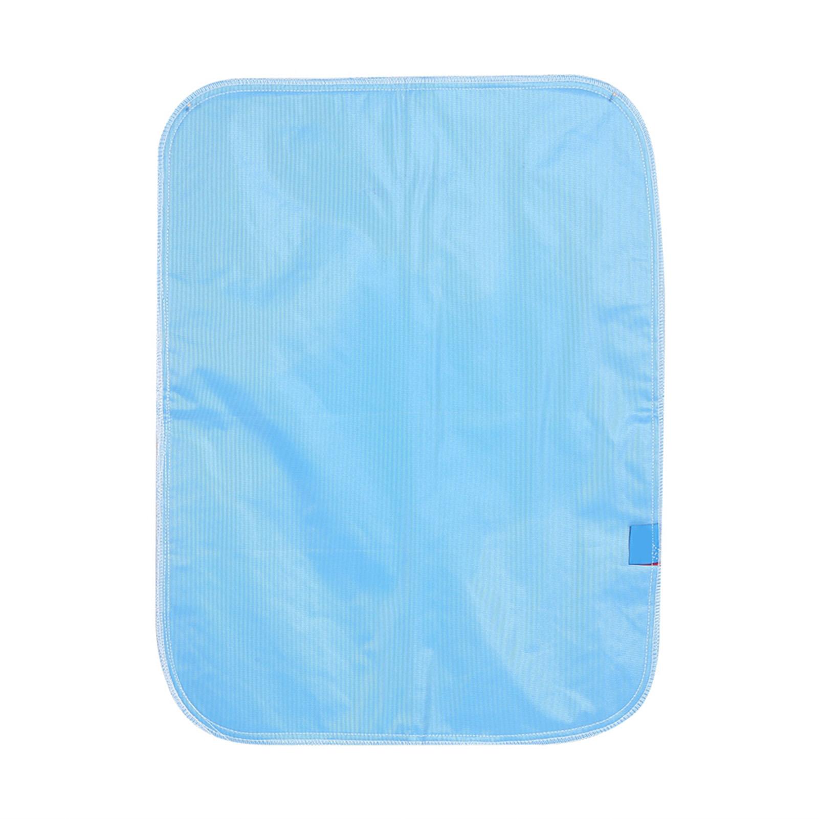 

Многоразовые взрослые вкладыши для подгузников, моющиеся, утолщающие, для пожилых, тканевые подгузники, 3 слоя, синяя клетка