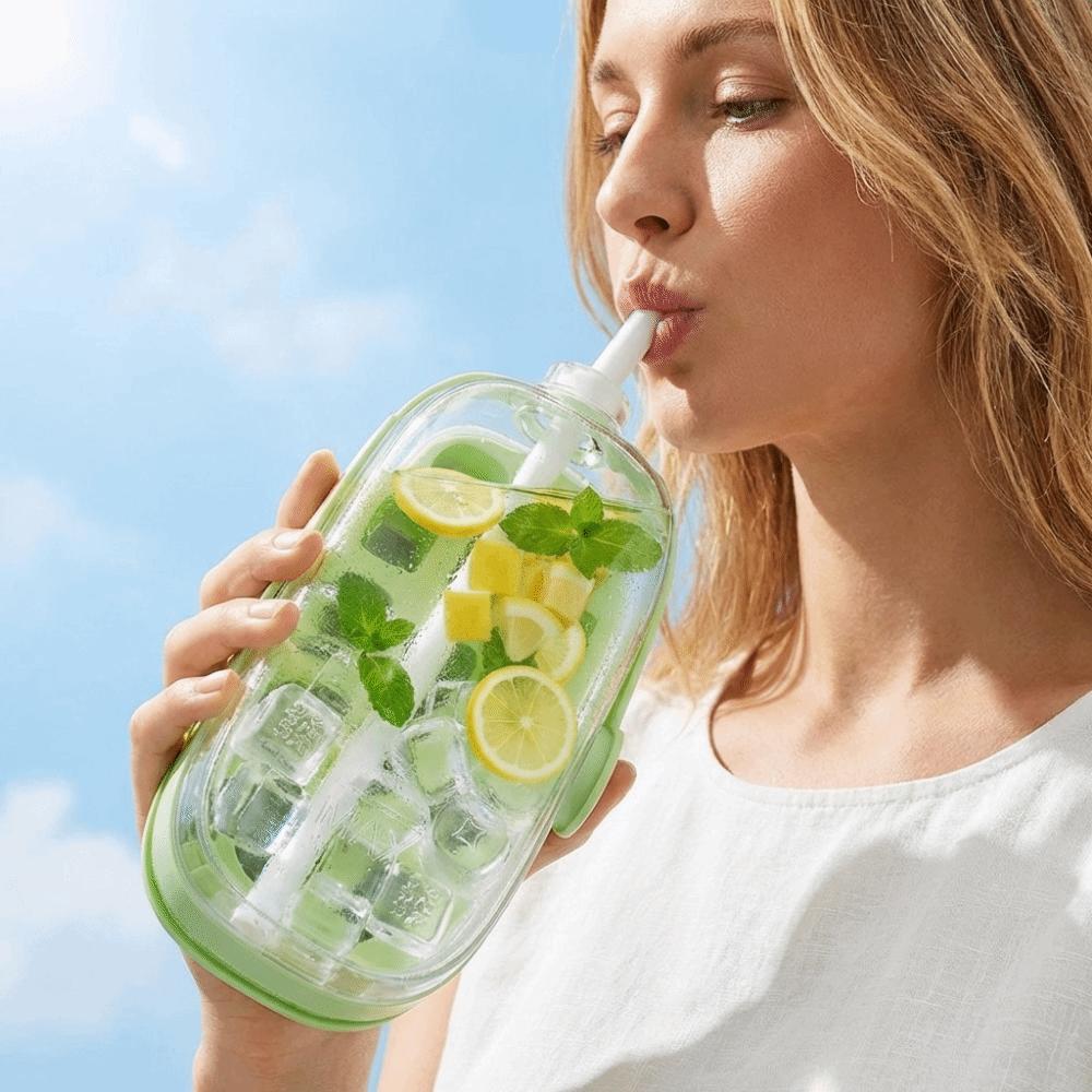 Tlaková láhev na ledové kostky Opakovaně použitelná forma na ledový kbelík Snadno čistitelná konvice na ledové kostky Domácí
