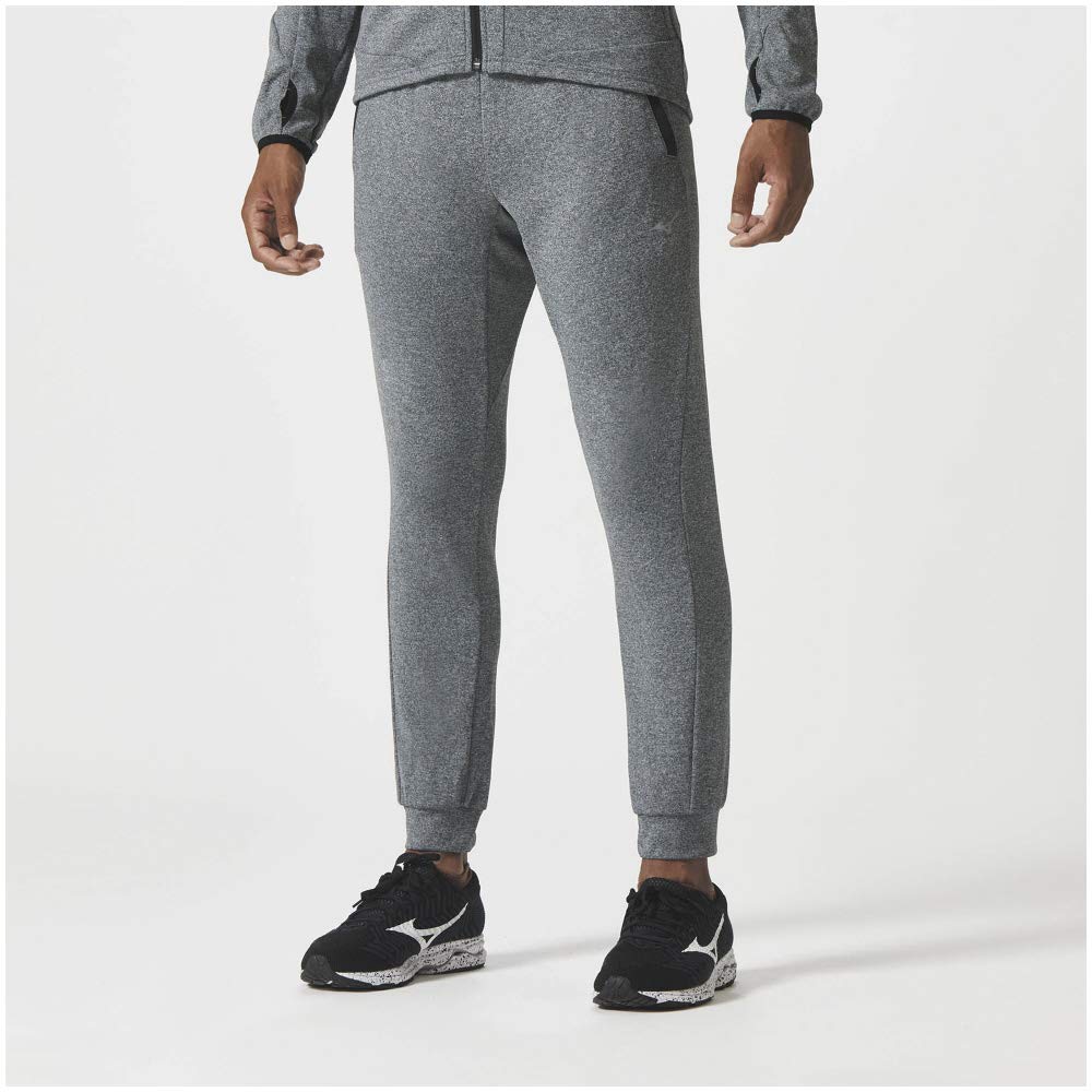 Mizuno Training Gray Size 3XL to Japanese size 32MD8655 Men's Pants, Heather, (equivalent 4L),