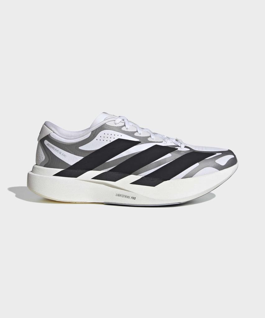 Adidas Adizero Evo Sl Exo - White:Black:Iron Metallic / Ki4763