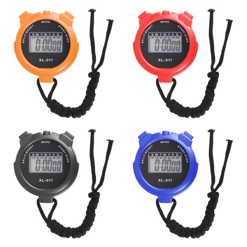 XLJ011 Waterproof Two-Lap Stopwatch with Timer for Referee Training and Fitness