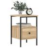 VidaXL Table de chevet chêne sonoma 34x36x50 cm bois d'ingénierie 826045
