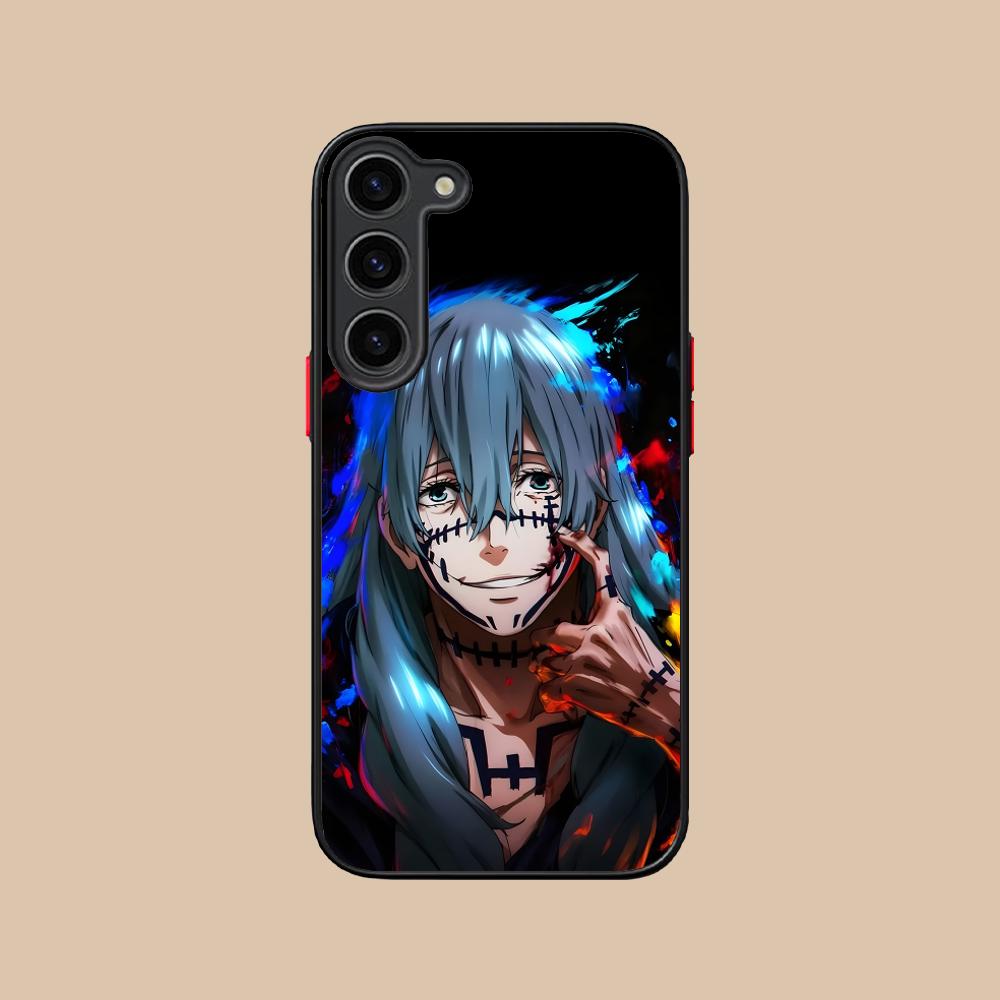 JJK Mahito Phone Case for Samsung Galaxy S26 S25 S24 S23 S22 S21 Plus FE Ultra Skin Feel Shockproof Cover