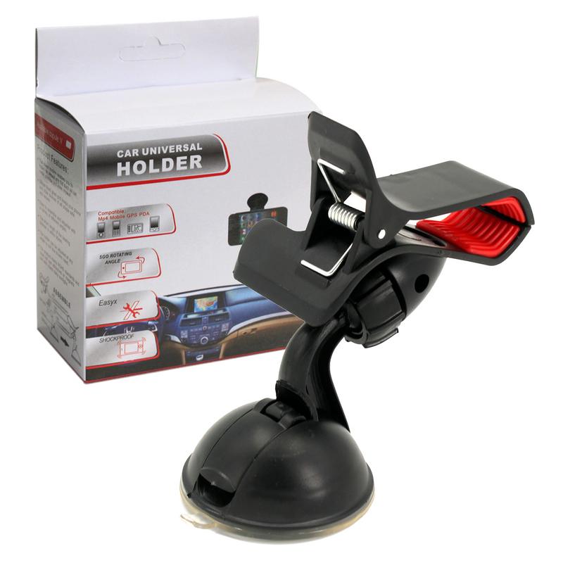 Suport de Navigație Auto Universal Clip Telefon Suport Parbriz Cu Ventuză Suport Rotativ Telefon Mobil Pentru Mașină