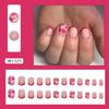 French False Nails Short Round Nail Tips Detachable Fake Nails  for DIY