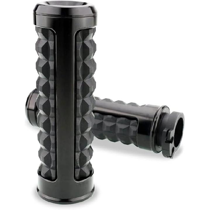 TSUNG Handlebar Grips 1 Inch Motorcycle 25MM Throttle Hand Grip Knob