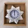 Retro hollow quartz clock, living room fashion craftsmanship 25cm wall clock