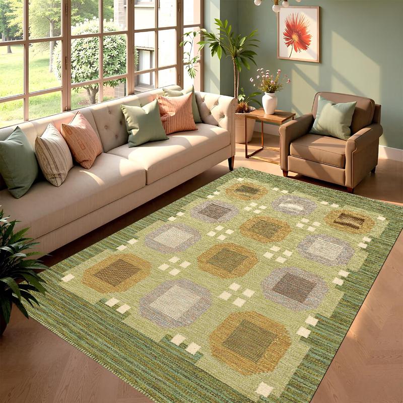 

Bohemian Geometric Pattern Carpet And Durable Area Rug Floor Mat For Living Room Bedroom Home Decoration Carpet 40x60cm