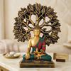 Global Grabbers Buddha Statue Showpiece Idol Home Decor Decoration Items for Living
