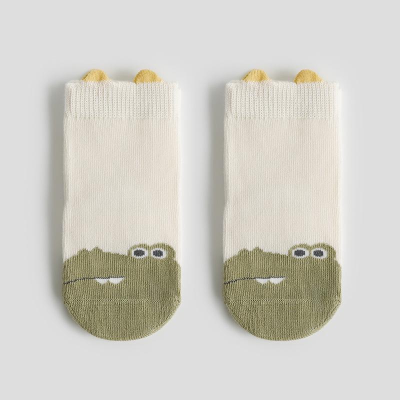 

Cartoon Cotton Non-Slip Mid-Calf Baby Socks - Spring/Autumn M: 1-3 years (foot length 11-13 cm)