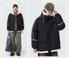 Winter couple hooded cotton-padded jacket new thickened casual loose flow warm cotton-padded jacket solid color versatile cotton-padded jacket