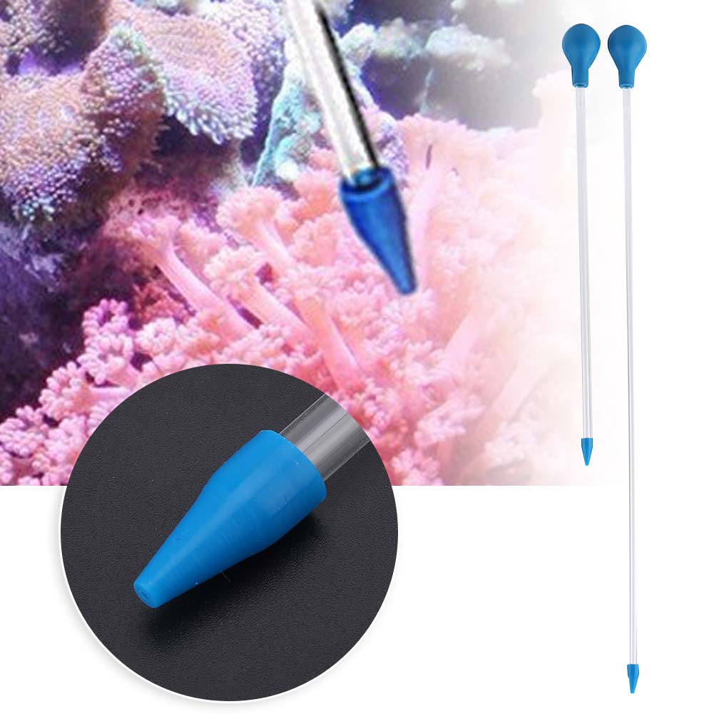 2 Pcs Arcylic Coral Feeder Liquid Fertilizer Add Reef Tank Fish Aquarium
