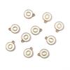 10Pcs Metal Enamel English Letters Charms Pendant For DIY Jewelry Making Necklace Bracelet Accessories