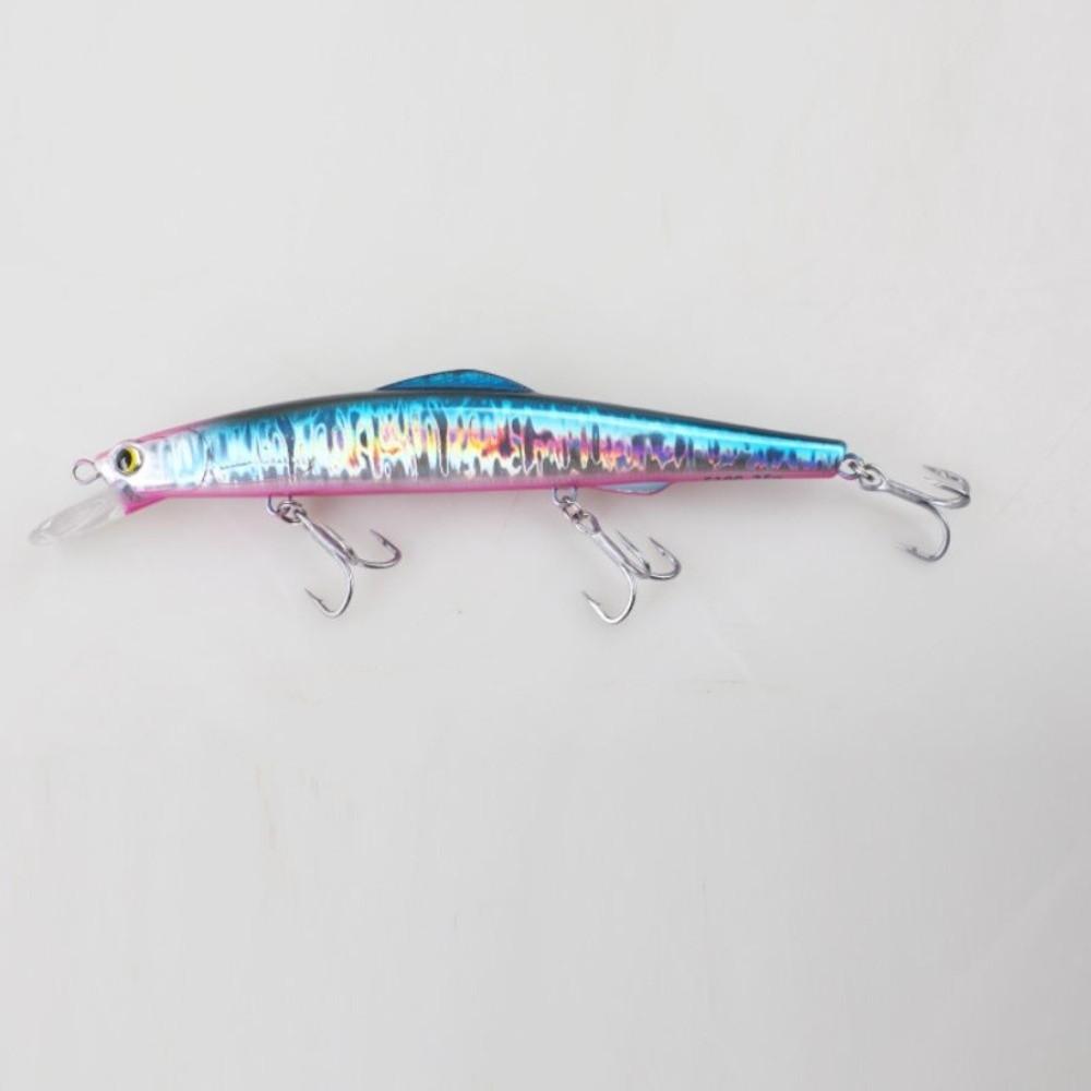 Streamline Minnow Fishing Lure 3D Bionic Fish Eyes Hard Bait Freshwater Fishing