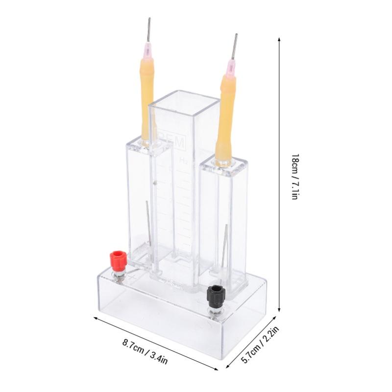 Demonstrátor elektrolýzy vody PEM Experimentální sada pro generování vodíku a kyslíku Pro laboratorní školní výuku