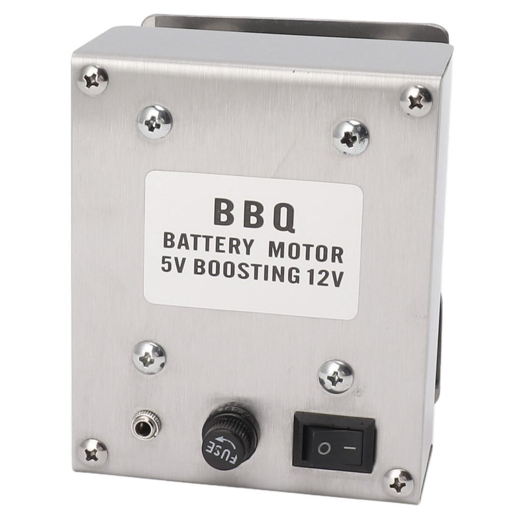 Grill Rotisserie Motor Aluminum Alloy 70KG Load 12V Large Power BBQ DC Rotisserie Motor Replacement BBQ Grilling Accessory