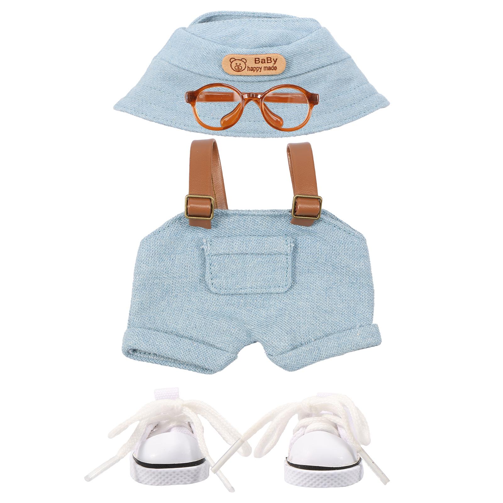 

4/5 Pcs Doll Clothes Fashion Dolls Clothing Set Exquisite Dolls Clothing Accessories Kid DIY Toys Present for 15cm and 17cm Doll