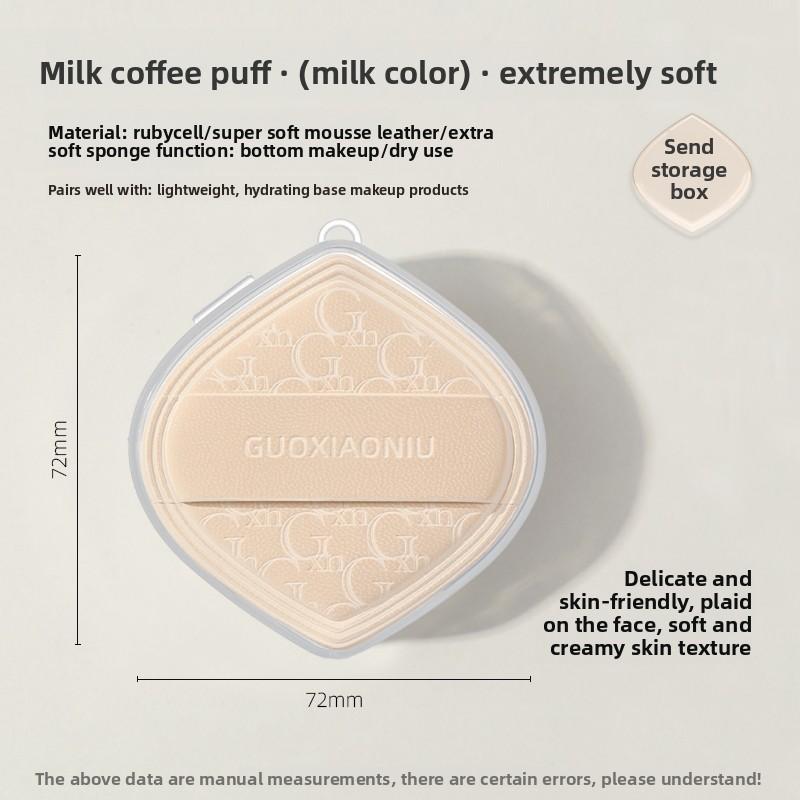 GUOXIAONIU Blender Makeup Puff Marshmallow Air Cushion Foundation Dry Wet Dual Use Sponge Soft Elastic Cosmetic Applicator Tool