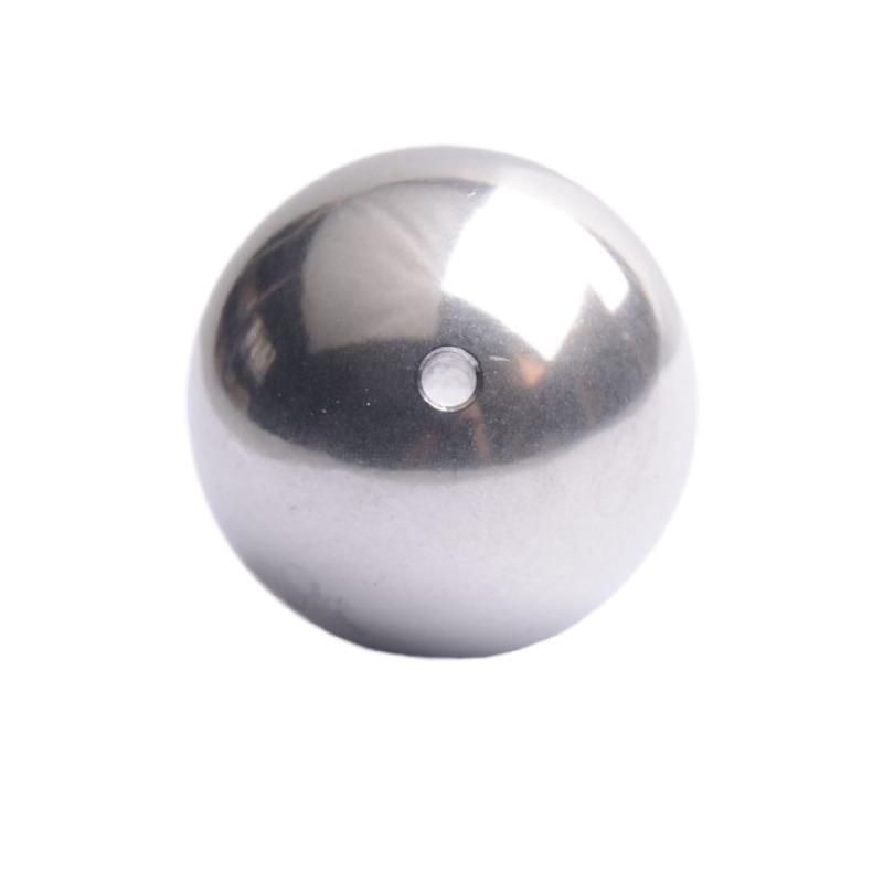 Gewindete 304 Edelstahlkugeln mit Gewindebohrungen & Zahnmuttern, Größen: 5-10mm, M3 M4.