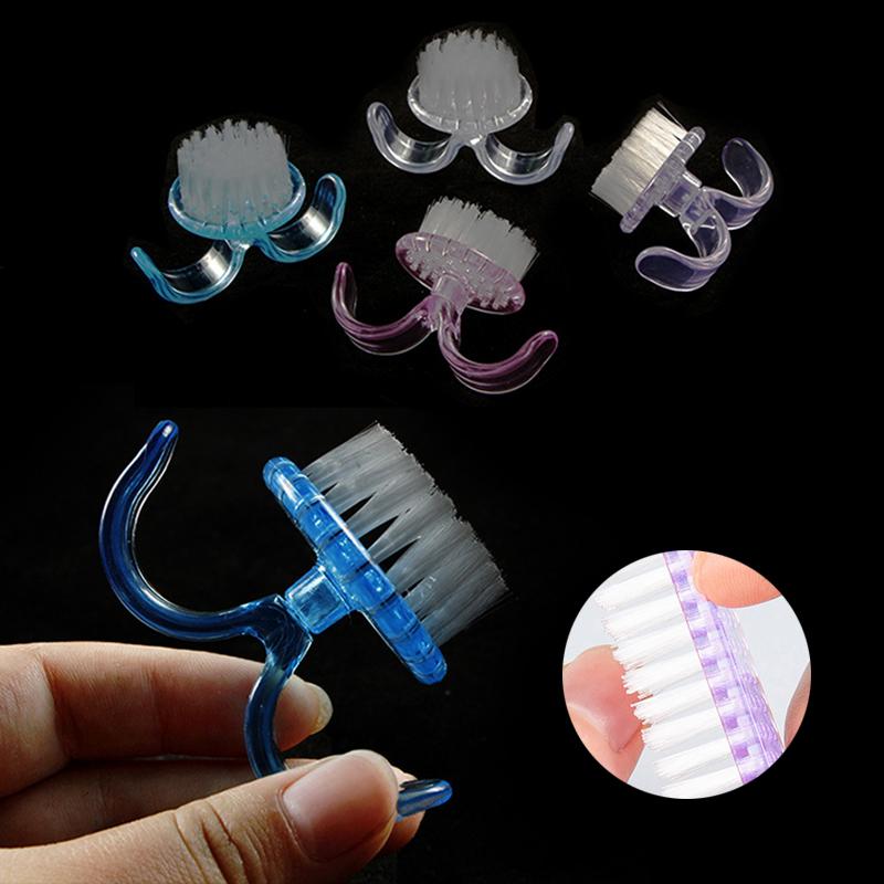 Pędzelek do paznokci Pędzelek do czyszczenia pyłku Manicure Pedicure Usuwanie pyłu Pędzelek do pielęgnacji palców Narzędzie do zdobienia paznokci żelem UV Pędzel do makijażu Szorowanie Salon