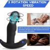 360° Rotating Anal Vibrator Prostate Massager Anal Butt Plug Anal Sex Toys for Men Women and Couples