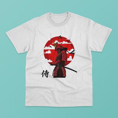 Ronin Guerrero Japonés Samurai Camiseta Unisex