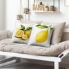 Lemon Slice Juice Pattern Digital Printing Pillow Cover Short Plush Suitable Living Rooms Bedrooms Sofas Throw Cushion Cover