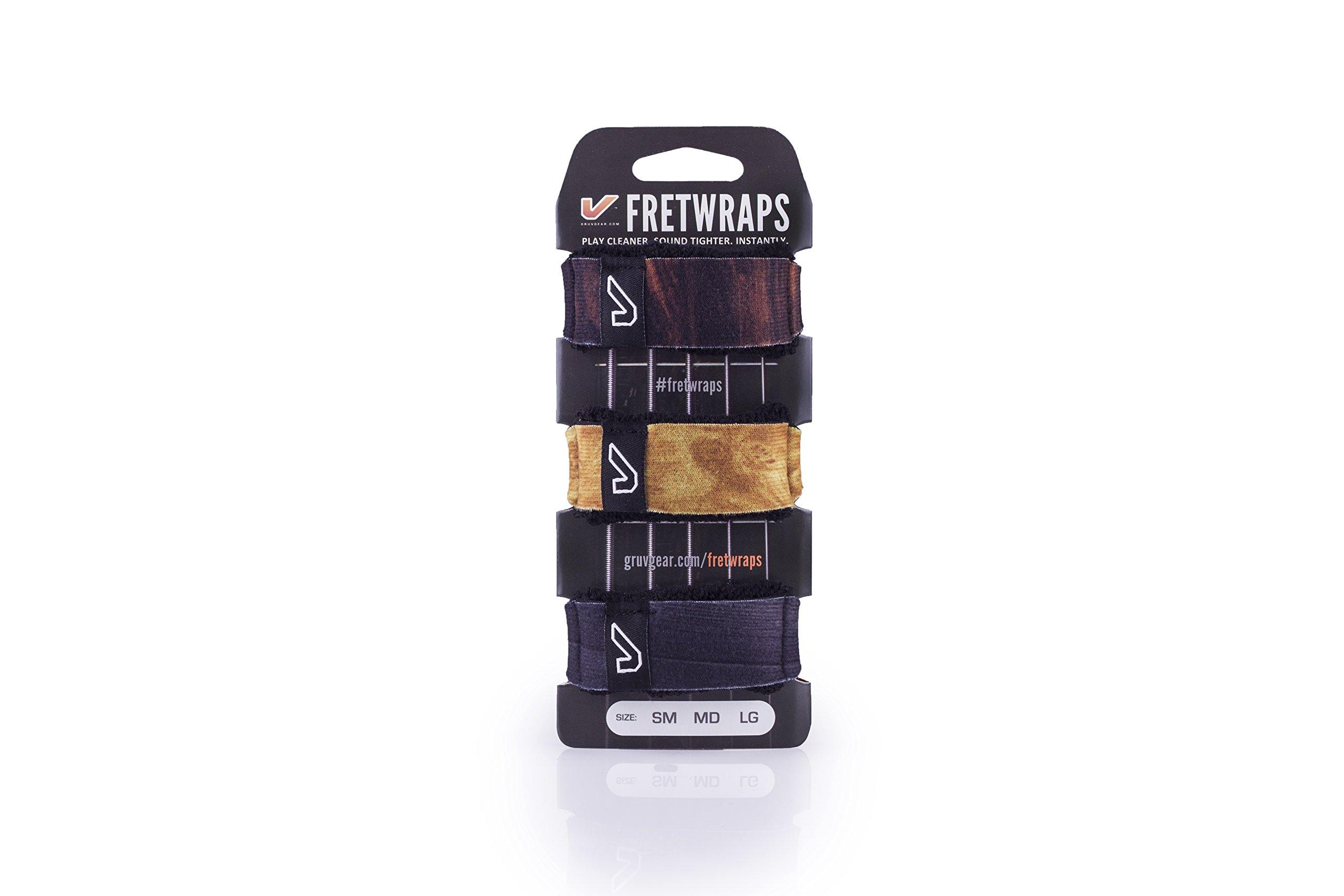 

Gruv Gear Groove Gear FretWraps Накладки на лады 3 шт. FW-3PK-WODMD