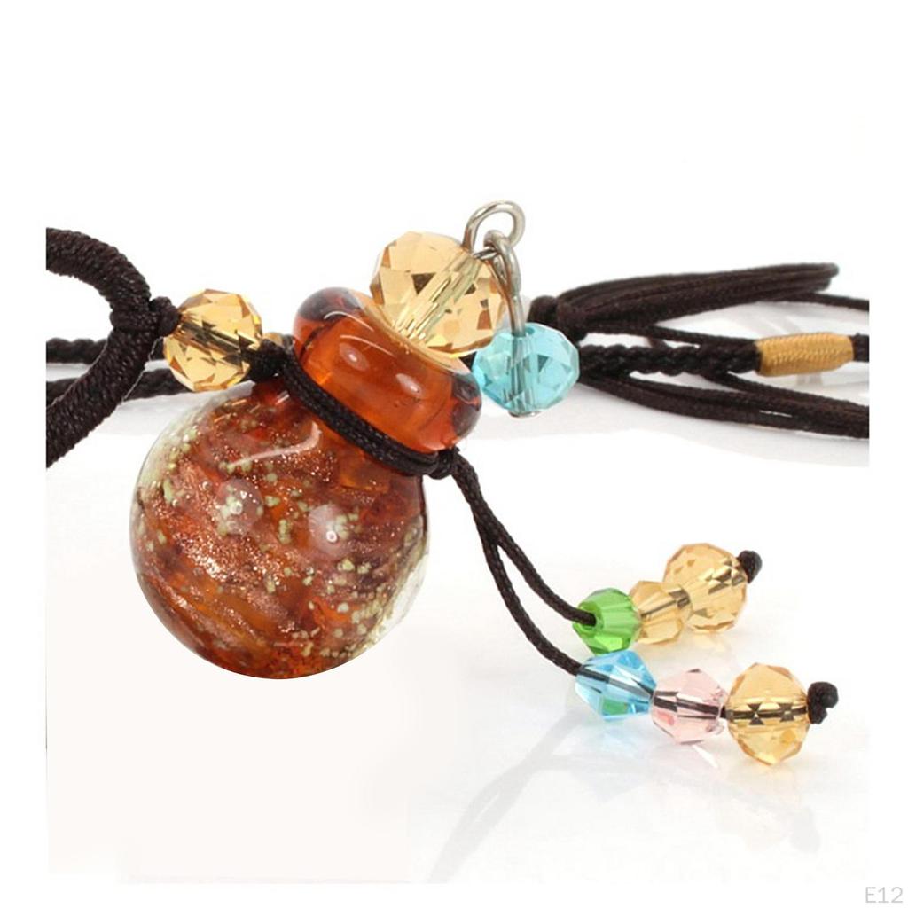 Essential Oil Bottle Pendant Adjustable Cord Perfume