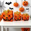 Night Light Lighted Halloween Pumpkin Decoration with Remote Control Battery Operated Lantern Halloween Outdoor Yard Decor