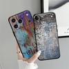 Rust Art Funda Phone Cover Case for iPhone 17Air 17 16 Pro Max 7 8 14 12 13 Mini 15 Plus SE 11 X XS XR