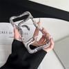 Luxury Hollow Stylish 3D Snake Phone Case For iPhone 16 Pro Max 15 14 Plus 13 12 11 Shockproof Glossy Grain Cooling Cover