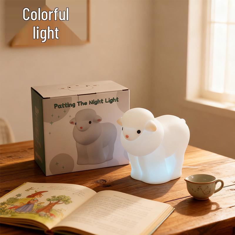 

Popular Silicone Baby Goat Night Light - Children s Bedside Sleep Aid and Decor 1W (In Stock/Data Cable + Color Box)