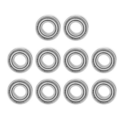 10Pcs 686ZZ High Speed Single Column with Deep Groove Raceway Ball Bearing 6*13*5mm