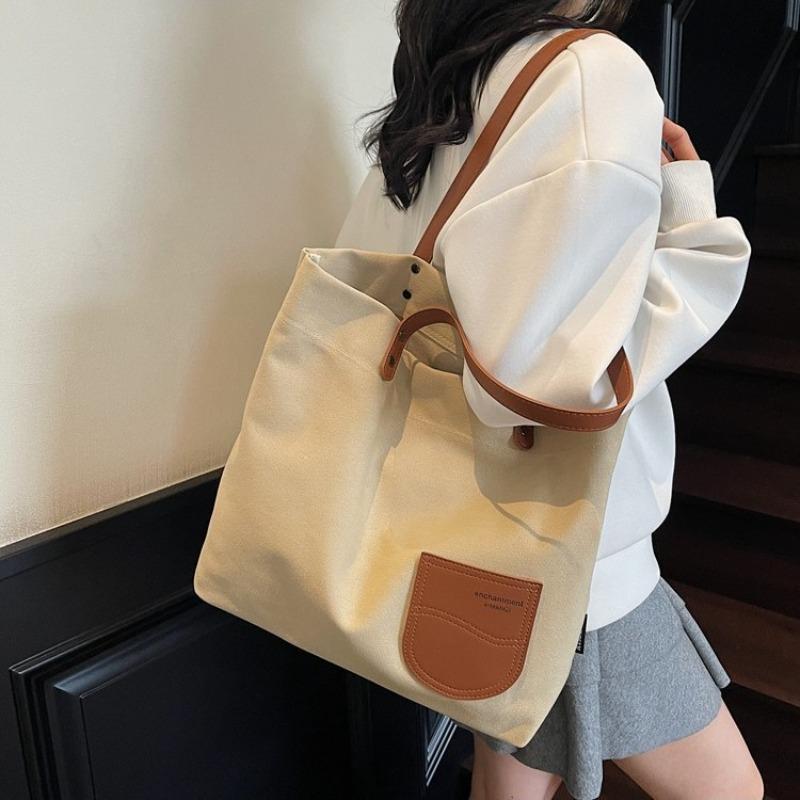 Tragetasche mit großem Fassungsvermögen, einfache und leichte Umhängetasche, neue lässige Umhängetasche für Damen für den Herbst