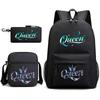 Backpack cute student schoolbag pink schoolbag couple backpack heat transfer printing backpack