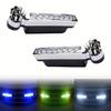 1/2pcs Wind Powered Car LED DayTime Running Light Auxiliary Lighting Rotation Fan Lamp Automobile Day Time Headlight Led Lights