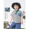 Boys' Antibacterial Short-Sleeved Polo Shirt T-Shirt Summer Clothing Kidsren's Clothing Kidsren's Baby Tops Half-Sleeved Summer New Style
