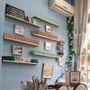 Floating Wall Shelf Iron Shelves Organizers Storage Holders Large Shelving Nail Polish Display Stand Manicure Home Supplies