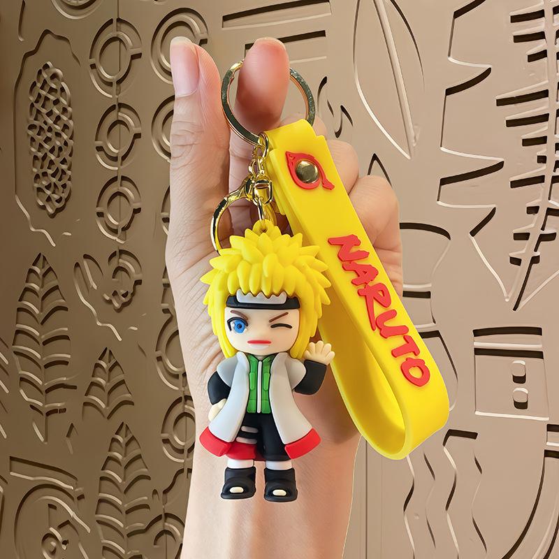 Chaveiro Naruto Anime Chaveiro Personagem Hatake Kakashi Brinquedo de Desenho Animado, Decorações de Chaveiro de Bolsa Carro Presentes para Fãs