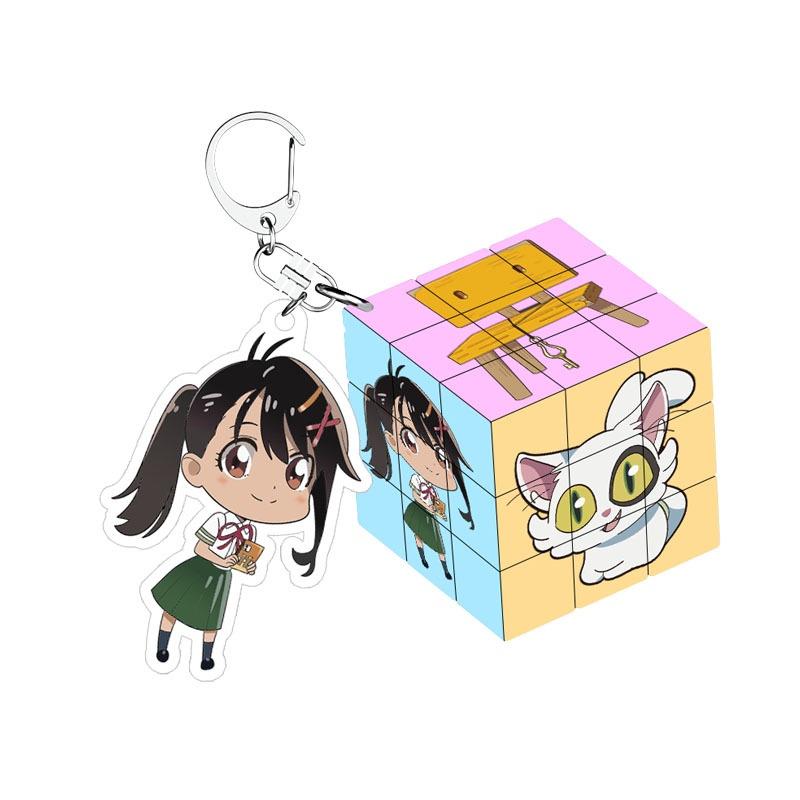 Abs Material Suzume No Tojimari Mini Cube With 5.7cm Size