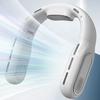 Foldable Design Portable Neck Fan Digital Display USB Charging Fan Neck Cooling Fan  Outdoor Travel
