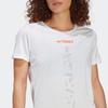 Adidas Agravic Trail Running Tee With Logo Print Women Tops White HT9415
