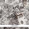 100pcs/Box Vintage Paper Kraft Cardstock Scrapbooking/Card Making/Journaling Project DIY Diary Decoration LOMO Card Van Gogh