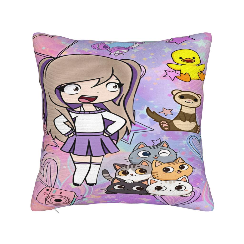 Pillow Case Pastel Banner Group Lyna Vallejos Soft  Pillow Cover For Living Room Bed Chair Cute Funny Pillowcases